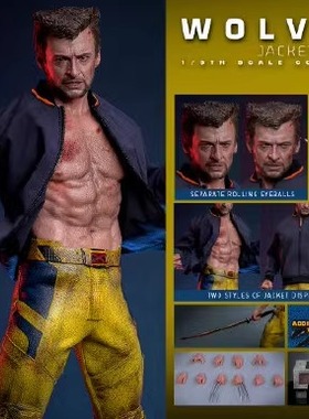 HOTTOYS HT 死侍与金刚狼 1/6 金刚狼 制服版 可动兵人 接单