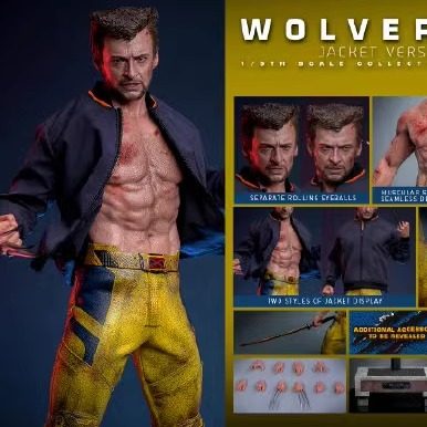 HOTTOYS HT 死侍与金刚狼 1/6 金刚狼 制服版 可动兵人 接单