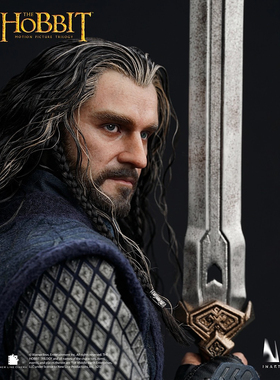 定金QS INART 1/6 A018 霍比特人 意外之旅 索林 橡木盾 植发可动