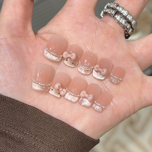 甜心猫咪ins风猫眼手工穿戴甲