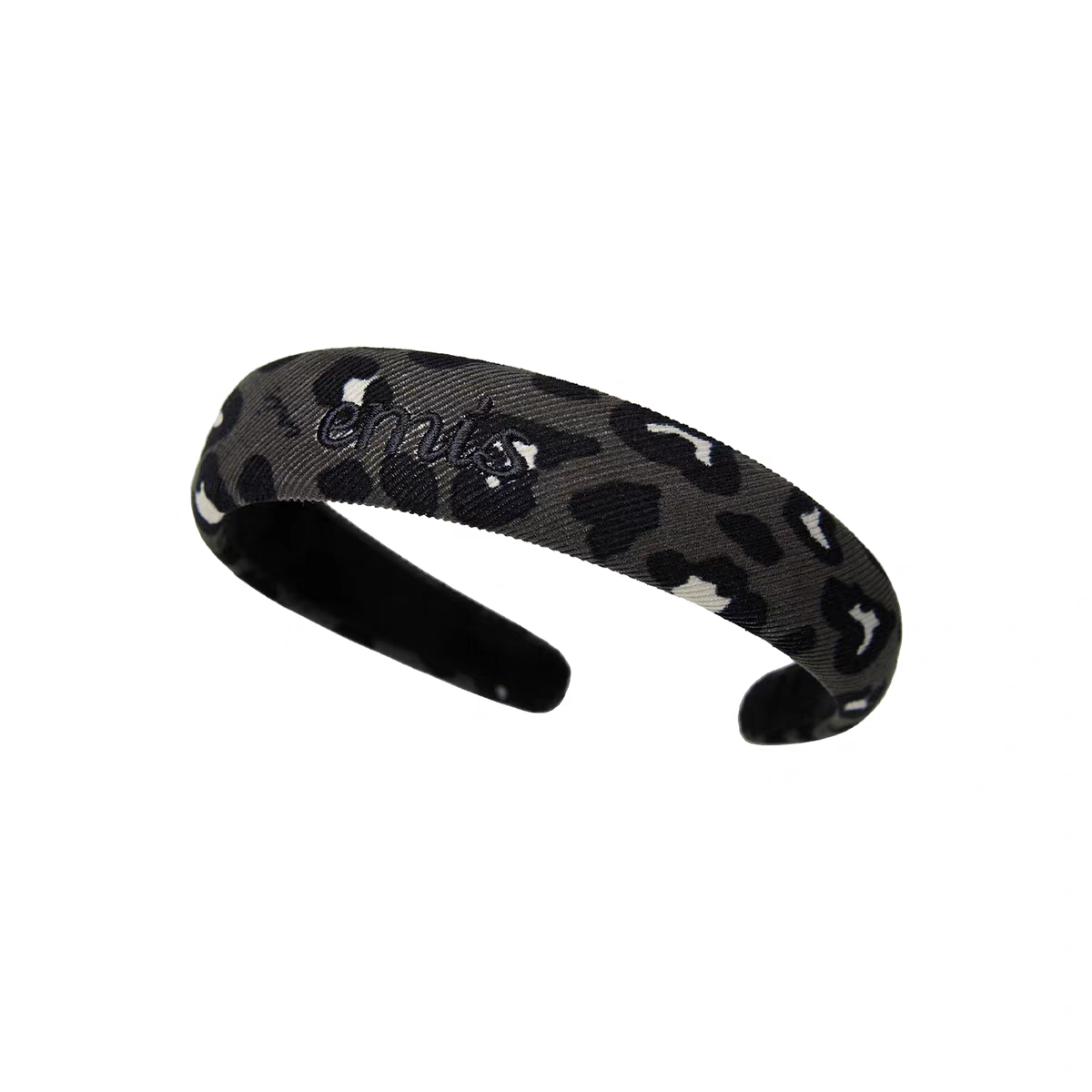 emis发箍灯芯绒豹纹2025女高级感发饰日常韩系时尚头饰头箍发带潮