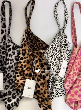 韩国emis包包女帆布包大豹纹百搭布袋大容量时尚潮牌通勤高级感