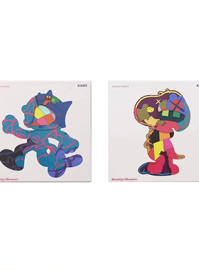 新款KAWS史努比拼图大人卡通动漫儿童益智1000片纽约限定玩具包邮