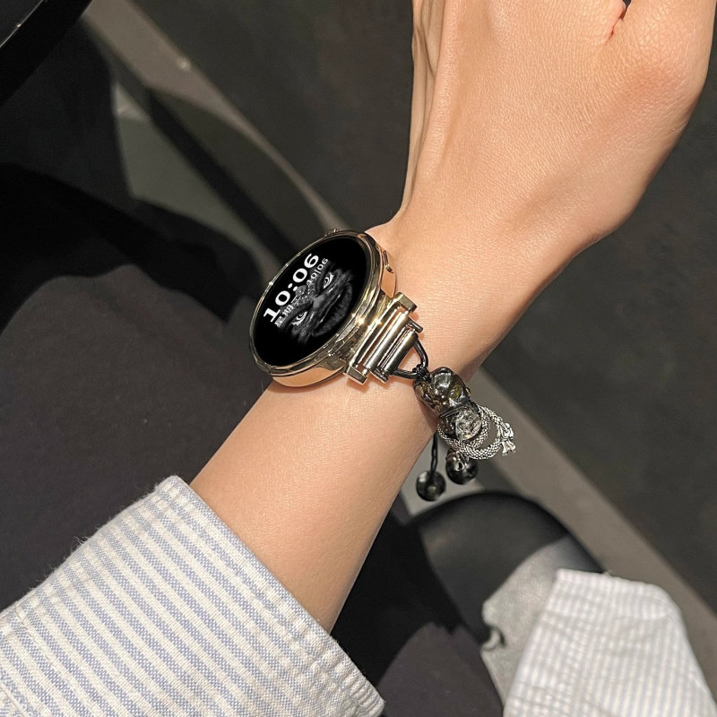 适用华为GT5Pro表带水墨串珠表链