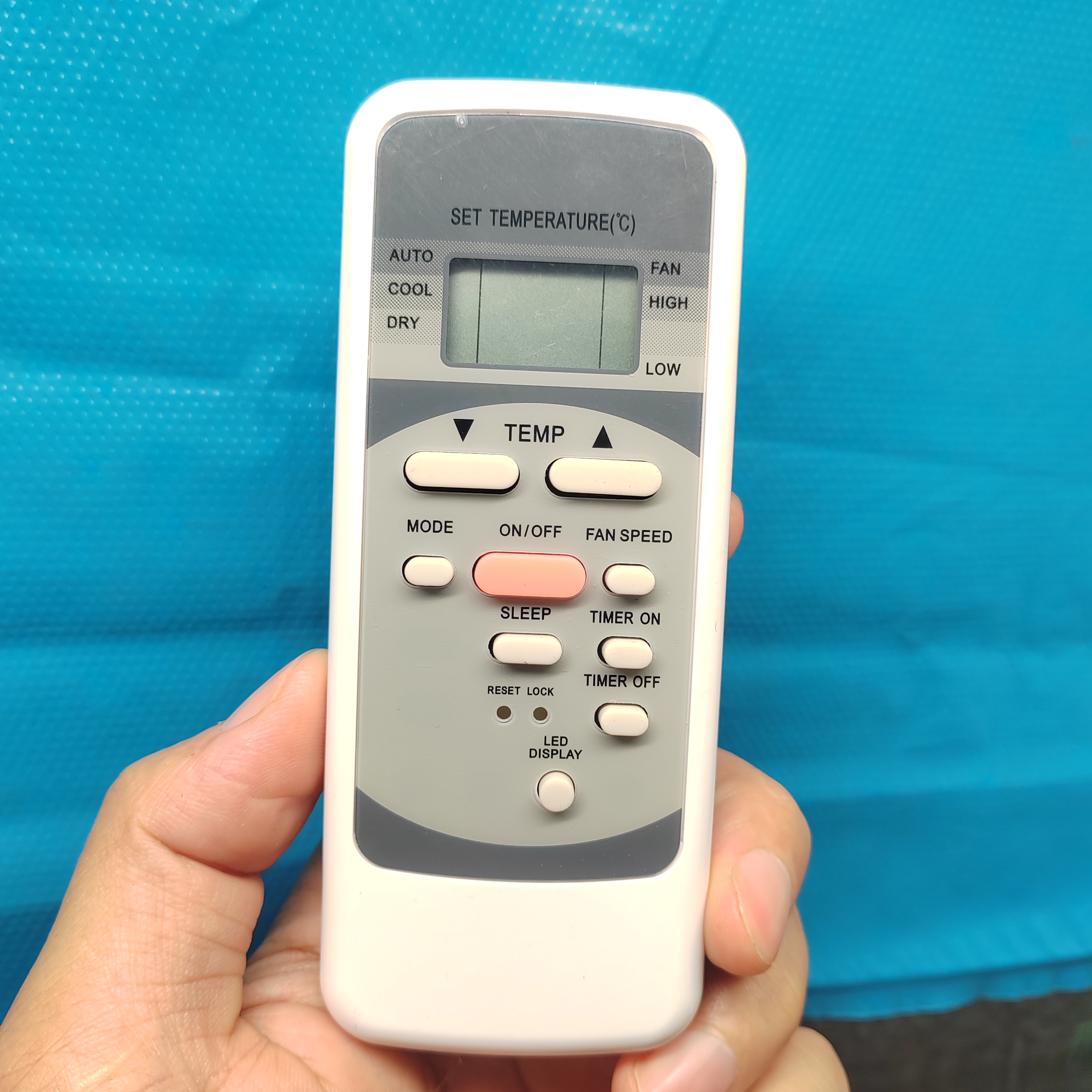 英文版 适用于原装美的空调遥控器 RG51B30/CE