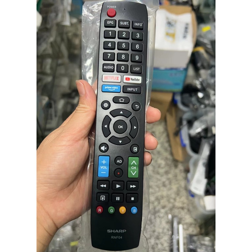 英文适用原装夏普RNF04 RC-NF02 RNF01 LED液晶电视机英文遥控器