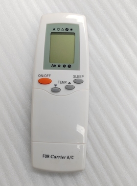 适用开利空调RFL-0601 RFL-0301EH KF(R)-0199G RFL-0601EL遥控器