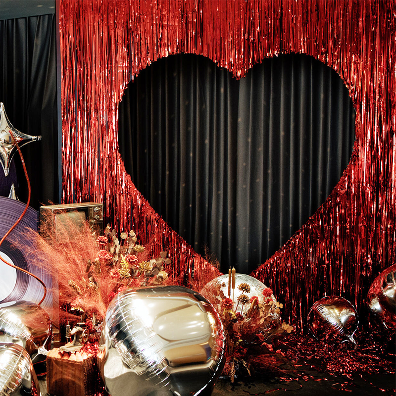 藝術婚禮裝置生日派對裝飾打卡墻