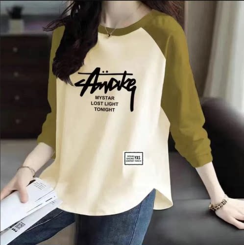 双面德绒春秋冬季长袖T恤