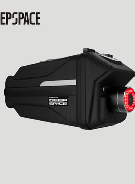 DEEPSPACE自行车夜骑尾灯Q3智能感应刹车灯鞍座包山地公路车尾包