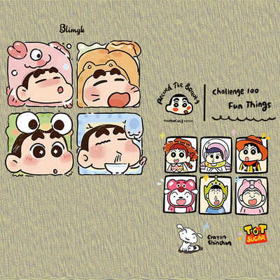 热转印白墨烫画蜡笔小新印花