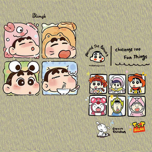 热转印白墨烫画蜡笔小新印花