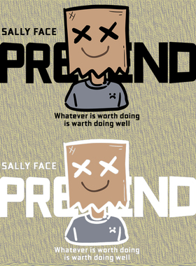 2024新款潮牌字母手提袋头套男孩图案热转印高弹烫画辅料胶印贴