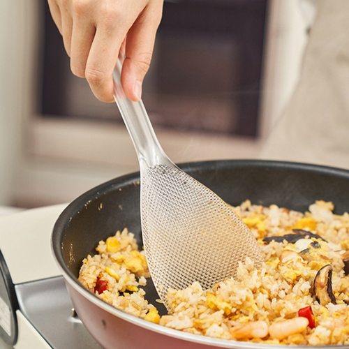 日本进口饭勺不沾米饭的铲子家用盛饭电饭煲打饭耐高温塑料大锅铲
