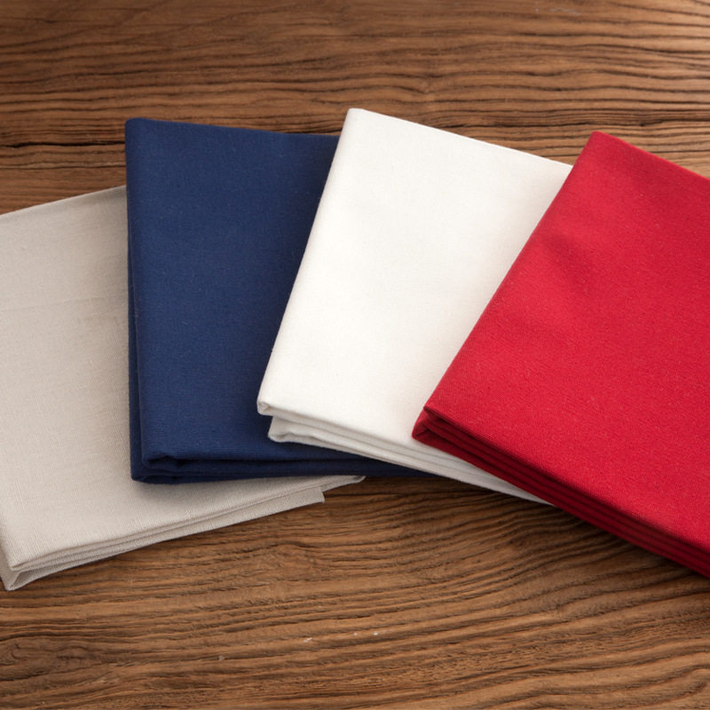 厂家直销 刺绣diy绣布大门幅棉麻布手作缝纫绣花棉麻专用布料绣布