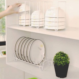 速发型功置物架台面碗碟沥水架小厨家用放碗架橱柜内盘子收纳架多
