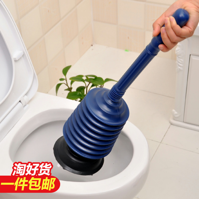 速发强力通马桶疏通器皮厕堵下水道神器管道所塞通搋子工具马桶吸