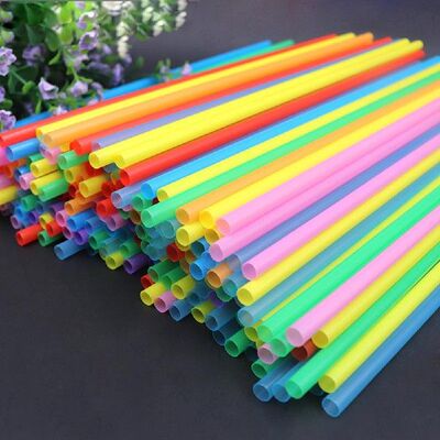现货速发Stirrig Straws Plast Straws Wide latio