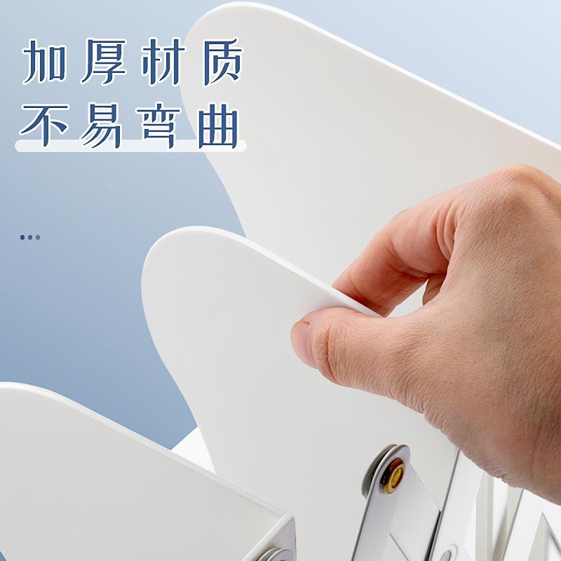 速发包邮模板的副本可伸缩书立架高中生简约书架桌上学生收纳书靠