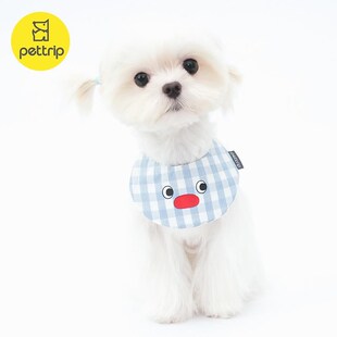 速发贝途口狗巾三角巾小水围兜猫尔济斯约克夏饰品马咪饰品