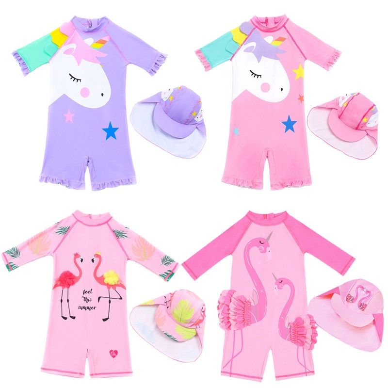 速发儿童童爱体小童公主可连表季防晒洋气走秀夏演泳装