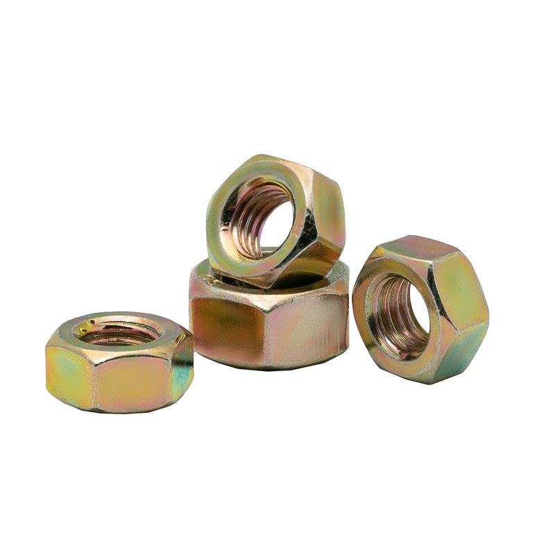 速发彩锌8级六角螺母螺帽M5/M6/M8/M142M1//M10/M16M20/M24M0
