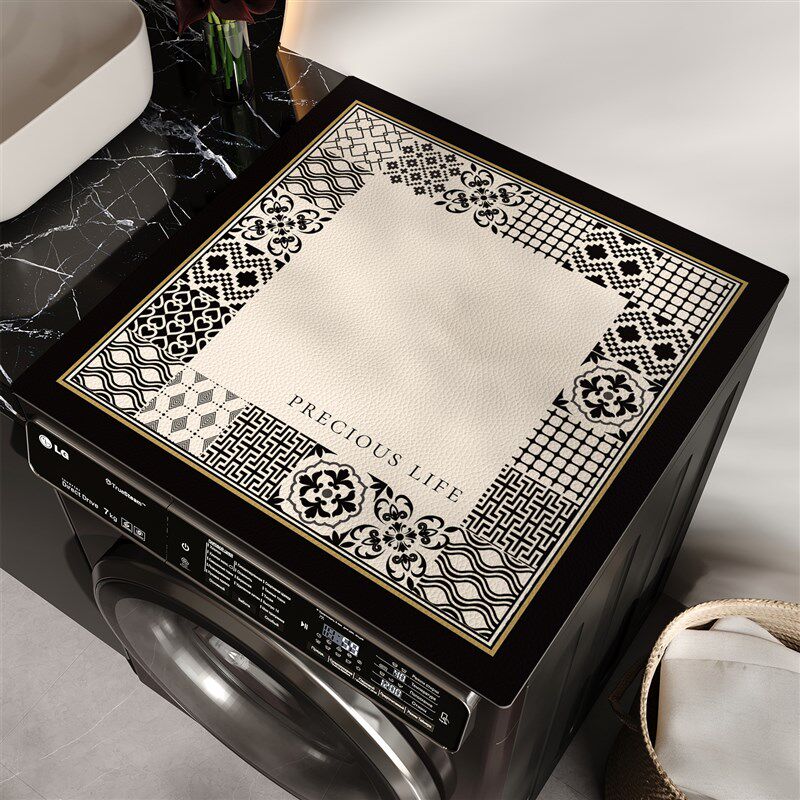 速发轻筒滚奢洗衣机盖垫防水防晒台面垫子高级感防尘罩微波炉冰箱