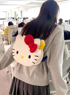 helloKitty书包甜美可爱少女心双肩包初高中学生大容量背包通勤包