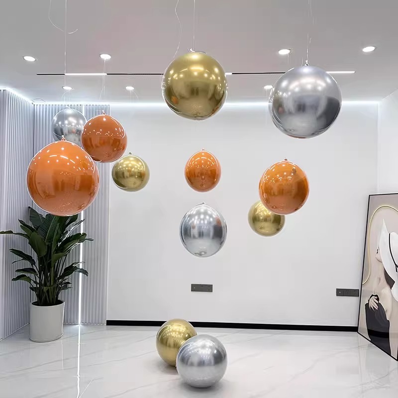 速发珠宝店商周店铺节日氛店装饰气球开业场年围庆纪念日布置