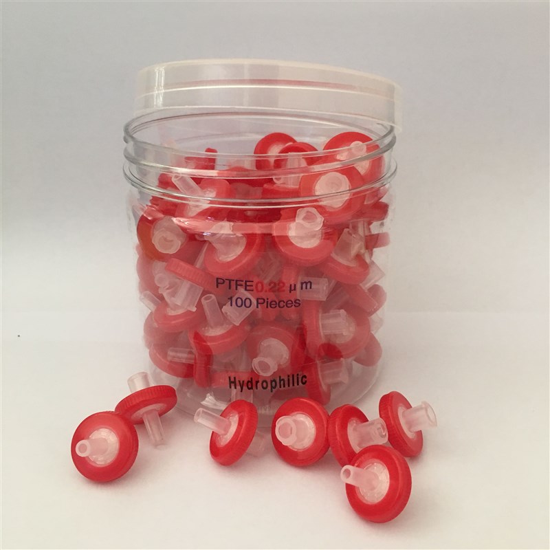 速发领航PuFE聚四氟乙烯滤头针.耐腐蚀1m25mm*0头22 0.45Tm