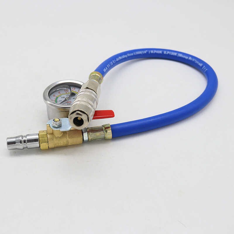 速发气压气气压油表快速充测嘴加表头打气管充气软管加气工具