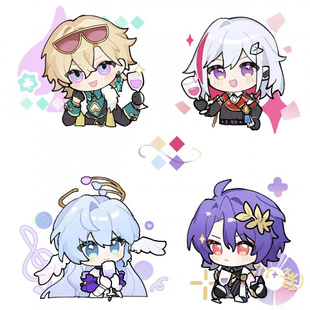 周边立牌砂金托帕知更鸟真理医生Q版立牌桌面摆件装饰