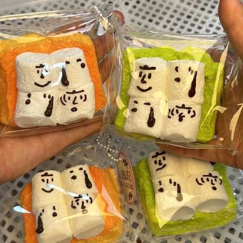 史努比吐司棉花糖捏捏