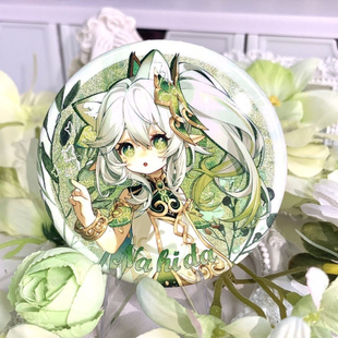 饰摆件送朋友 原神纳西妲周边超好看吧唧徽章单插亚克力立牌桌面装