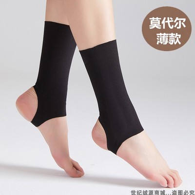 夏季薄款护脚踝踩脚袜套护脚腕男女短筒防蚊防晒护脚脖袜子遮疤痕