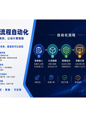 Ansys二次开发CFD自动化Fluent\SpaceClaim参数化开发Mechanical