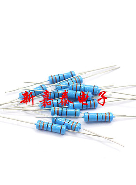 1%  金属膜电阻 1/4W 1/2W 1W 2W 3W 5W 蓝色 1K 10K 100K 470R 0