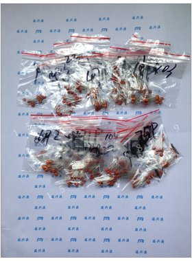 速发瓷片电容包02PF,47PF,F,47等68,10,104, 种各10只