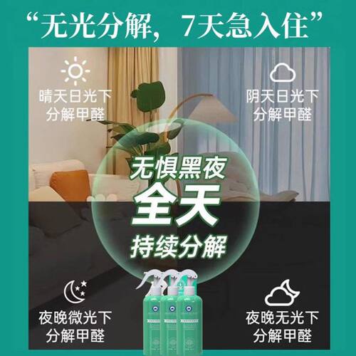 【抢住新房】日本光触媒甲醛清除剂去除异味新房除味强力型正品