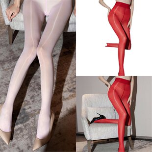 袋装现货马油袜超薄油亮丝袜超薄马油袜激光纯色油亮丝袜厂销直发