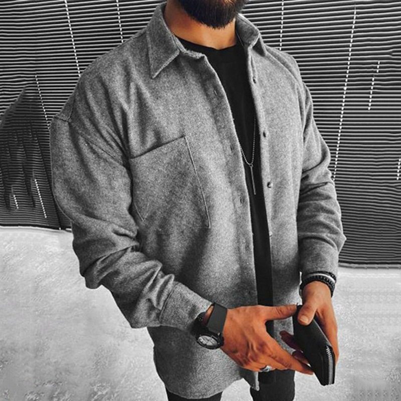 2023春秋季新款男士数码印花长袖加厚外穿衬衣 Men printed shirt,男装,针织衫/毛衣,淘宝优惠券,粉丝福利购,淘宝优惠卷