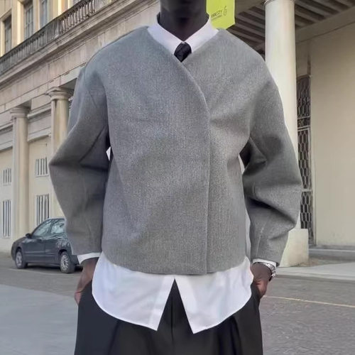 2026 Autumn men's fashionable casual jacket男士时尚休闲外套
