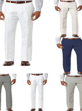 Men's solidcolor comfortable breathable fashionable pant男裤