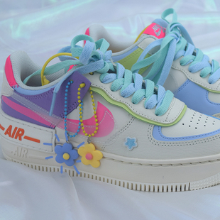 饰鞋 BOB球鞋 带装 泫雅小花鞋 扣别针胸针 定制适配1970sAF1AJ1帆布鞋