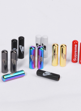 金属鞋带头aj1适配af1空军一号鞋带装饰帆布鞋饰品4个装