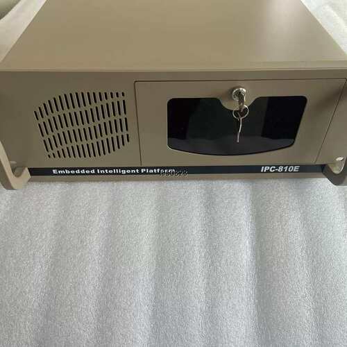 议价9.5新 IPC-810E工控机 双核处理器 安装Win X