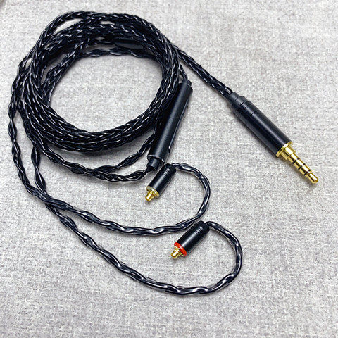 耳机线 se215 535 846 mmcx耳机线DIY镀银升线级材带麦type-c蓝牙
