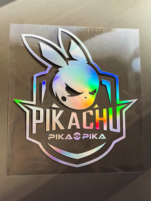 愤怒爆炸皮卡丘镂空版汽