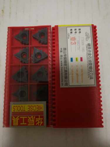 现货华辰17ER8-3RD数控合金石油管螺纹梳刀片拍前询价全国包邮