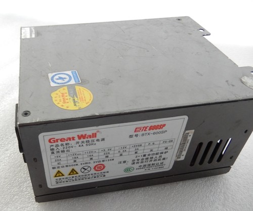 长城大功率额定600w工控电源
